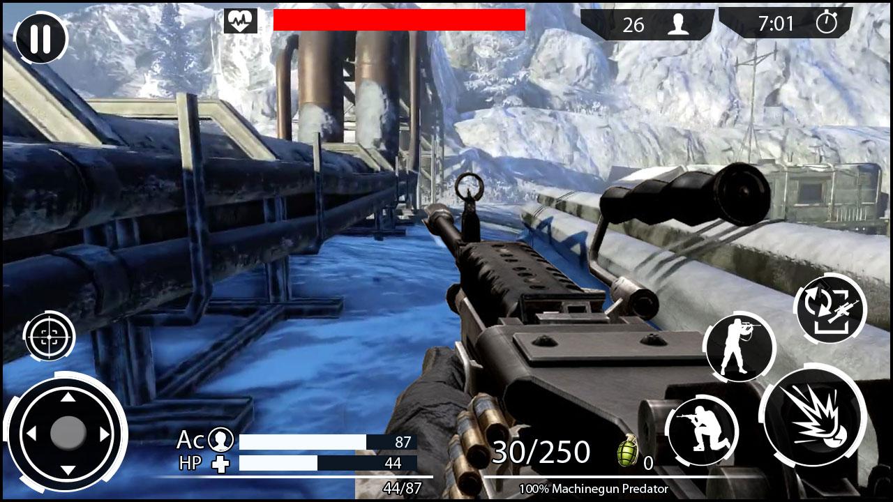 Winter Battlefield Shootout : FPS Shooting Games截图4