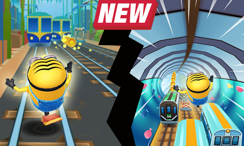 Subway Banana Rush Minion Surf Legend Adventure截图4