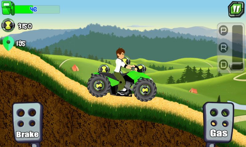 Super Ben Alien Quad Hill Racing - Atv climb top截图3