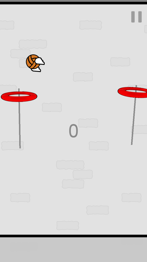 Fluppy Balls Dunk Basketball截图1