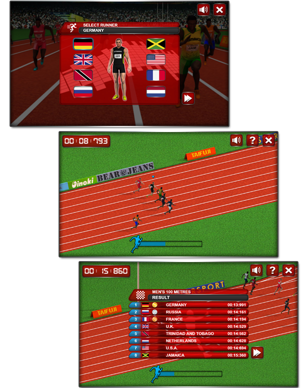 100 Metres Race截图1