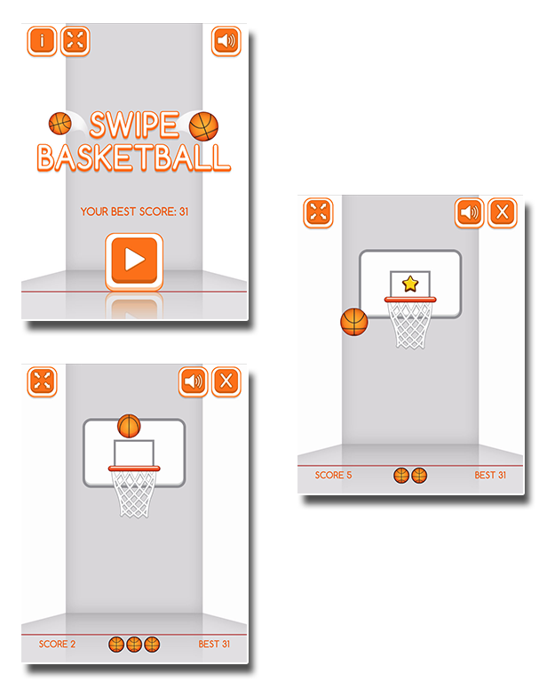 Swipe Basketball截图5