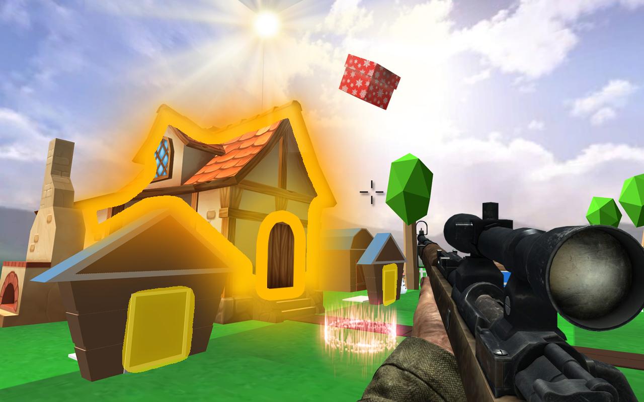 sniper balloon blast shooting game截图1