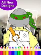 Coloring:Turtles Ninja Legends截图4