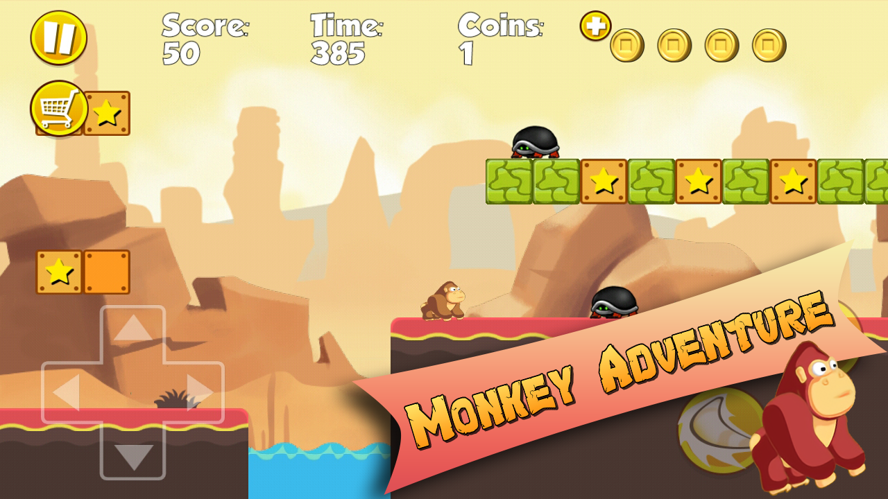 Monkey Adventure Run截图1