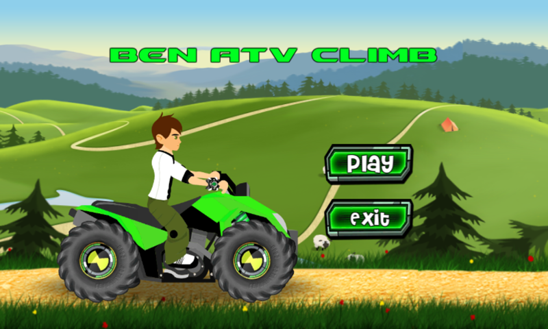 Super Ben Alien Quad Hill Racing - Atv climb top截图2