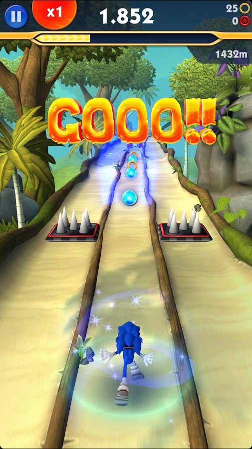 Super Sonic Dash Runners Adventure 3D截图4