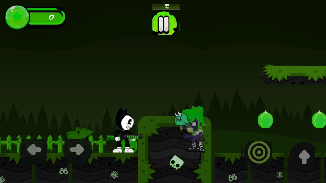 fight bendy ink vs zombie in epic截图1