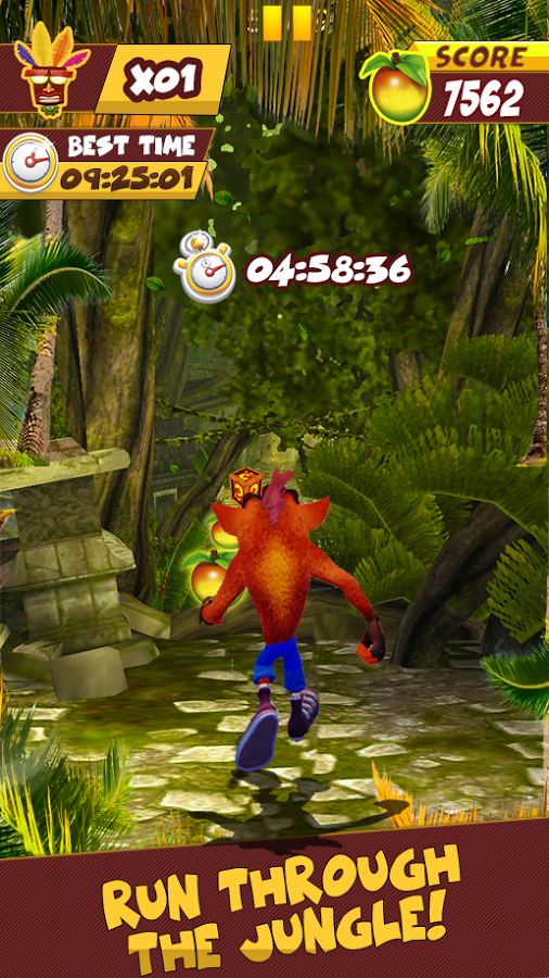 Crash Bandicoot Legends Rush: Adventure 3D截图1