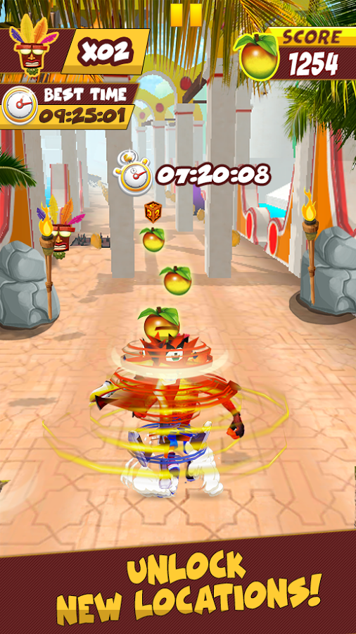 Crash Bandicoot Legends Rush: Adventure 3D截图3