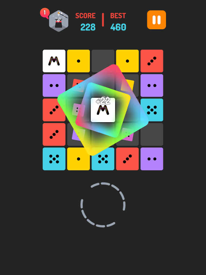 Merge Block Hexa: Dominoes Merged Puzzle截图1