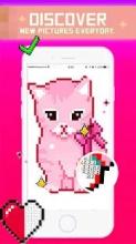 Funny pixelart color by number PixelCraft drawbox截图1