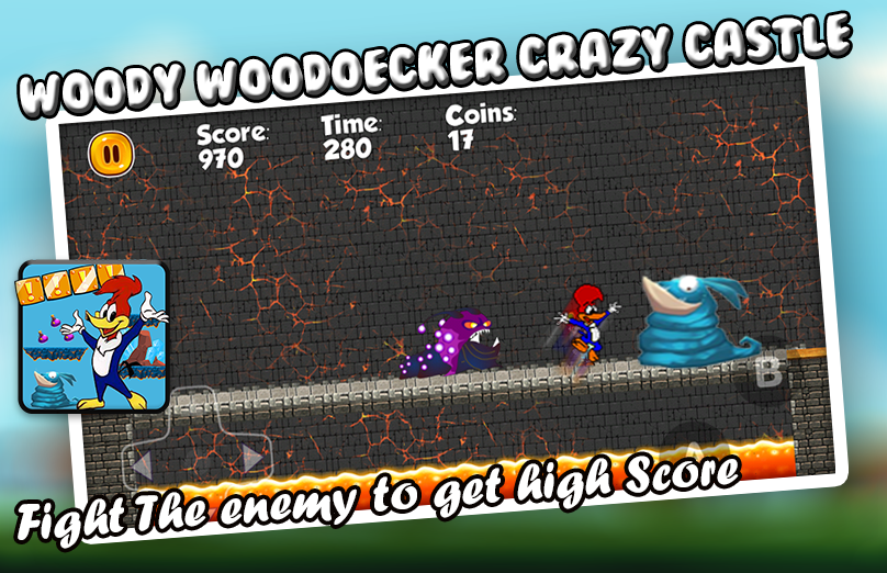 Woody Woodpecker Crazy Castle截图3