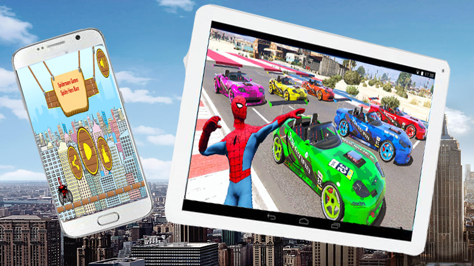 Spiderman Extreme car Driving : Marvel Avengers截图1