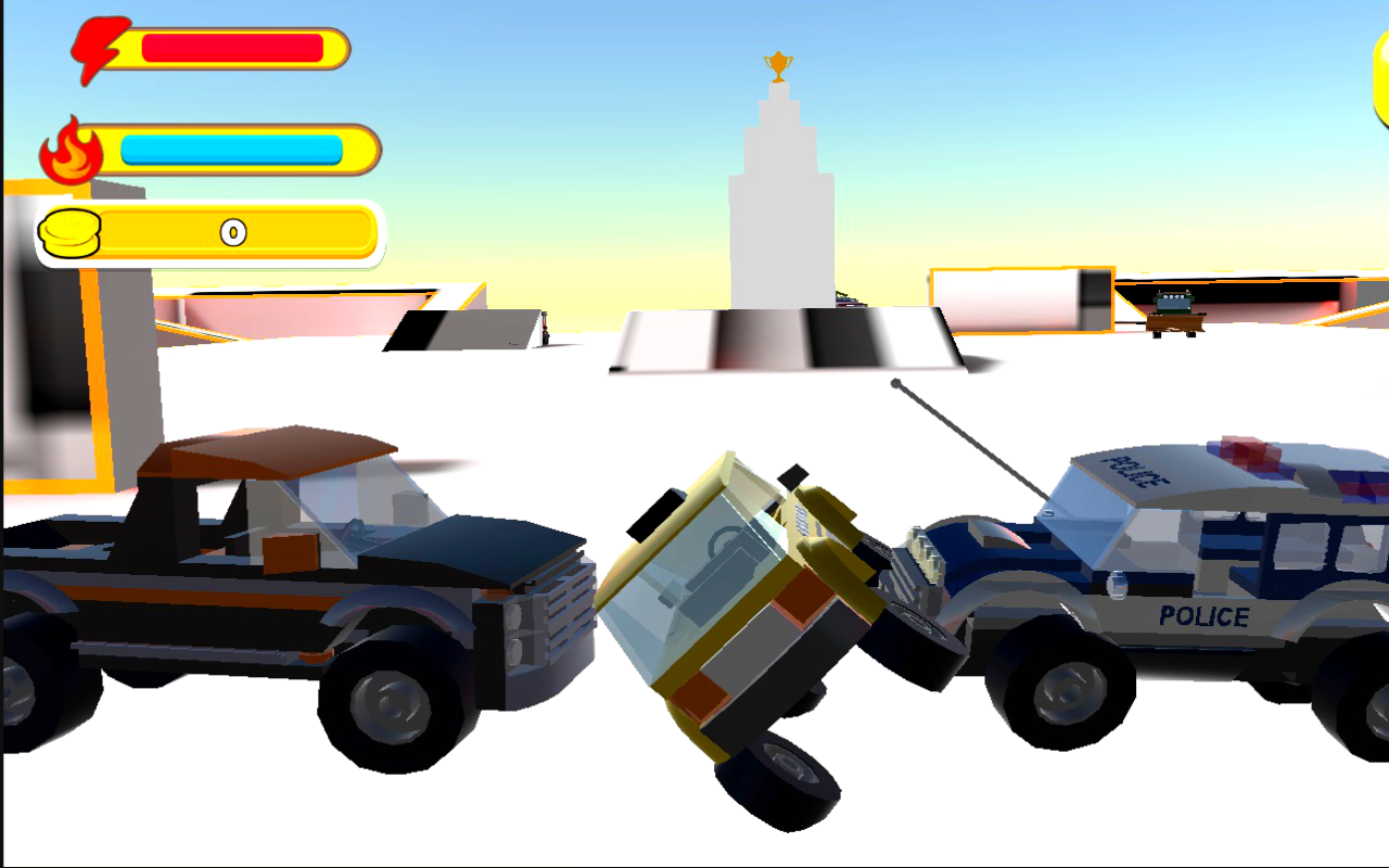 Kid Toy Car Stunt Simulator截图4