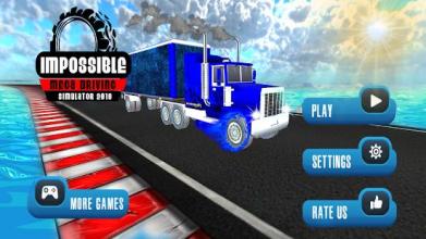 Play Impossible Mega Driving Simulator 2018截图2