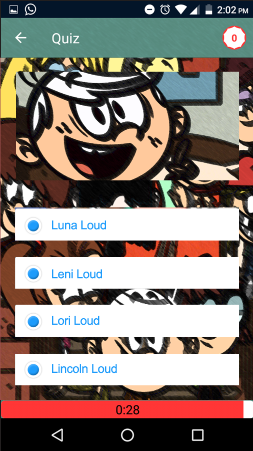 Guess The Loud House Trivia Quiz截图3