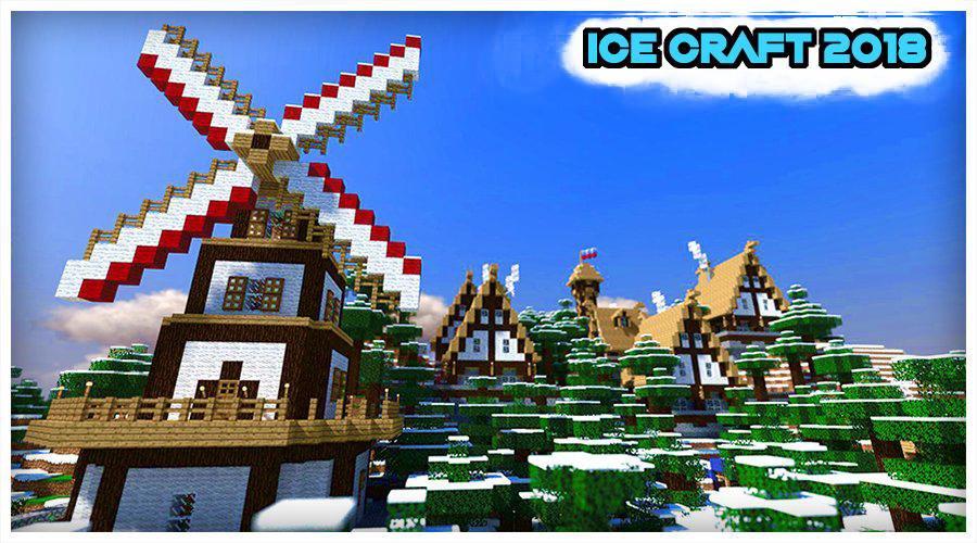 Ice Craft 2018 : Crafting and Survival截图2