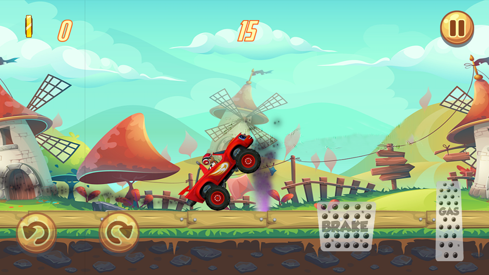 The new Blaze and Monster Truck 4x4 Racing 2018截图1