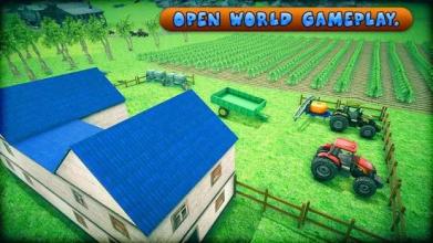 Real Farming Simulator 2018: Tractor Farming Games截图2