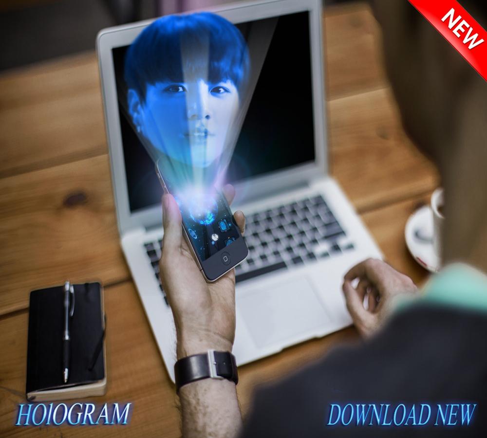 Projector Hologram Kpop BTS Jungkook K-Pop Game截图3