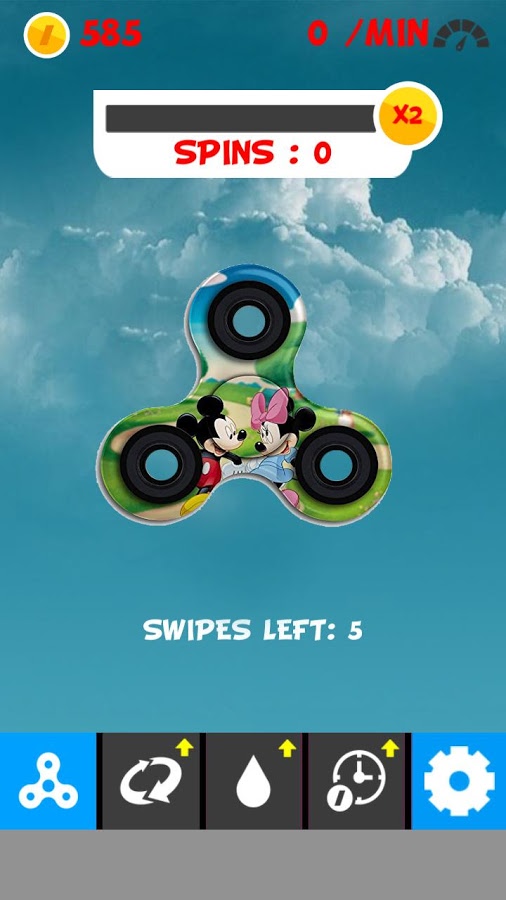 Mickey Mouse Fidget Spinner截图2