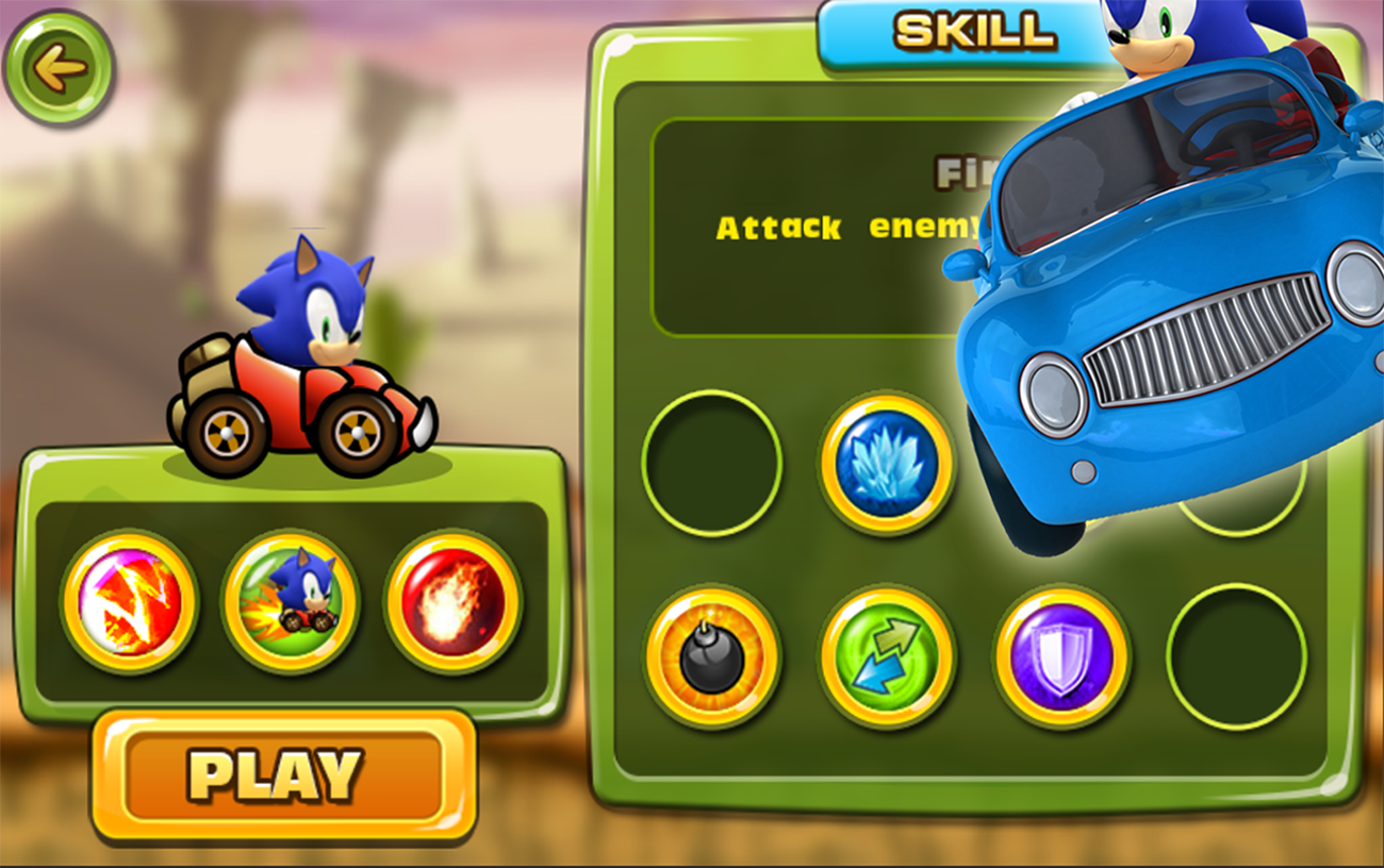 Super Sonic Kart Go Race: Free Car Racing Game截图5