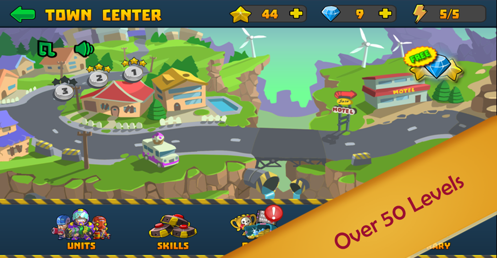 Zombie Defender - Tower Hero Defense Fun截图1