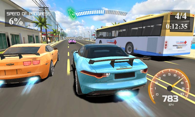 City Fast Racing 3D截图3