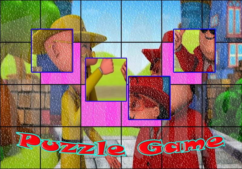 Motu and Patlu Wallpaper Puzzle Games截图2