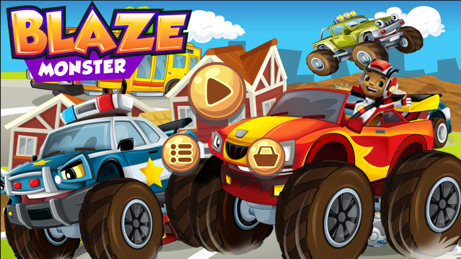 The new Blaze and Monster Truck 4x4 Racing 2018截图4