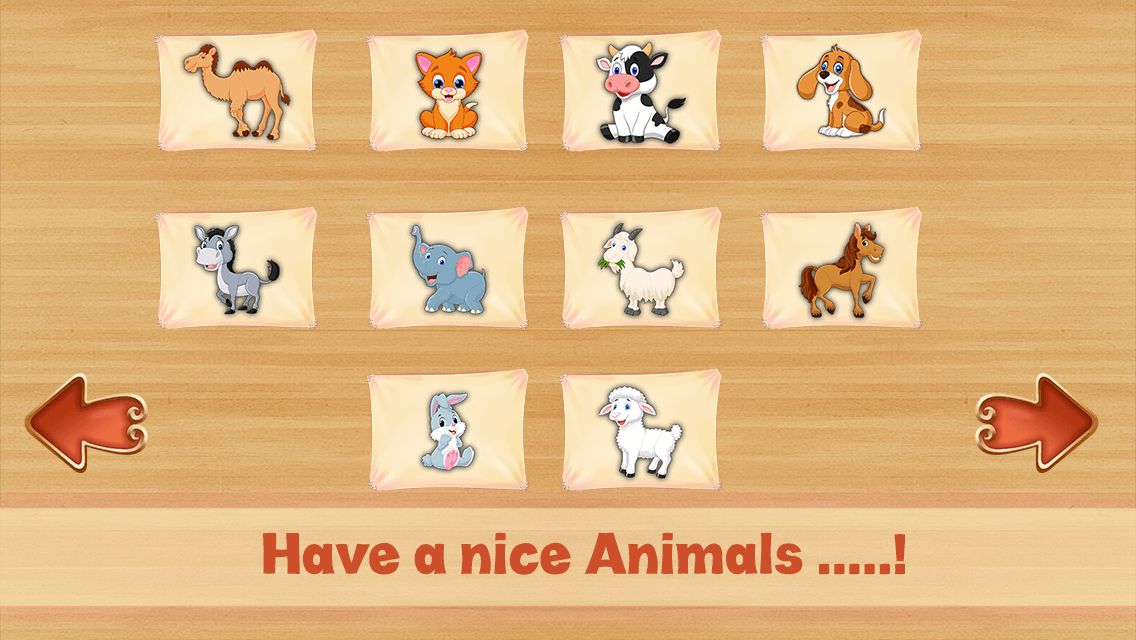 Animal Wood Puzzle截图2