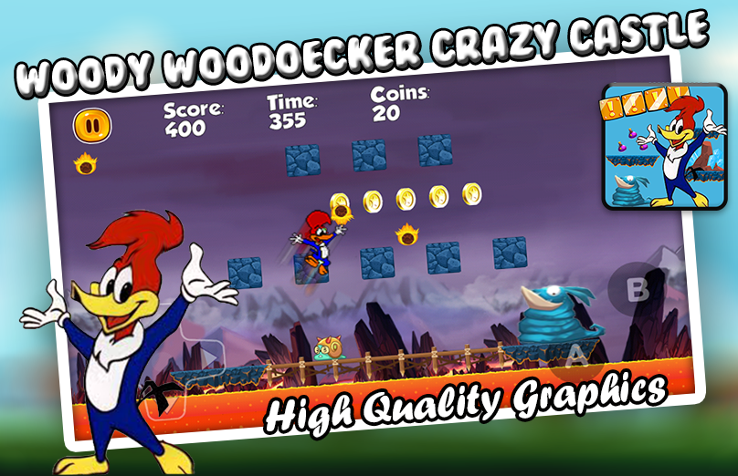 Woody Woodpecker Crazy Castle截图5