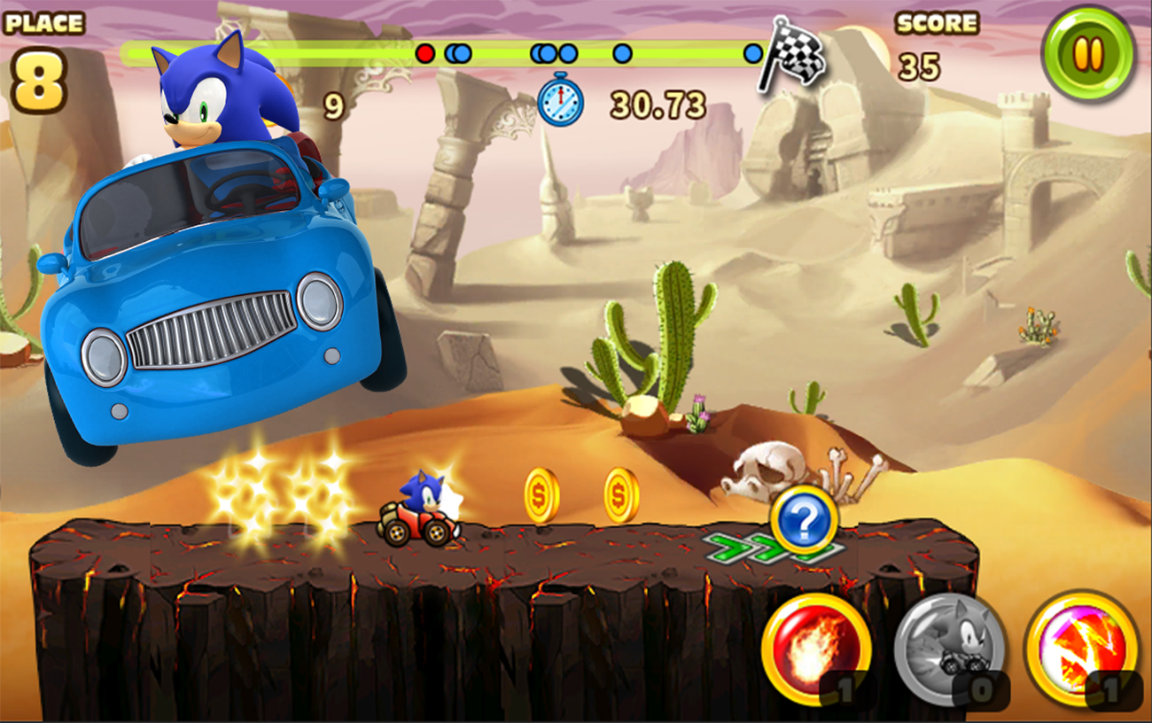 Super Sonic Kart Go Race: Free Car Racing Game截图4