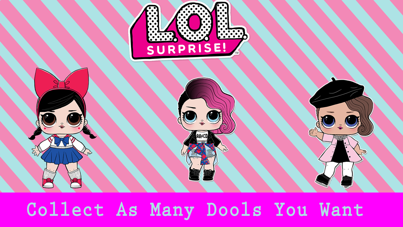 LOL Surprise Dolls Opening eggs : Baby Dolls Game截图3