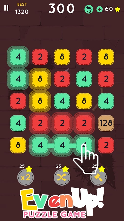 Evenup - Connect The Squares Maths Puzzle Game截图5