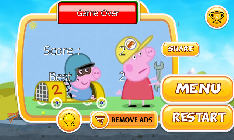 |Peppa pig| car games截图1