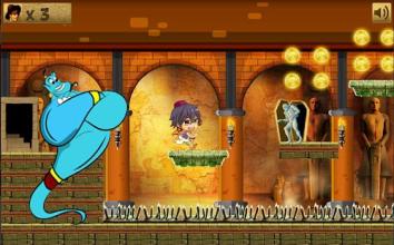 adventure 2 aladin pyramid run截图2