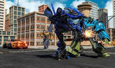 Auto Spider: Police Robot Battle截图1