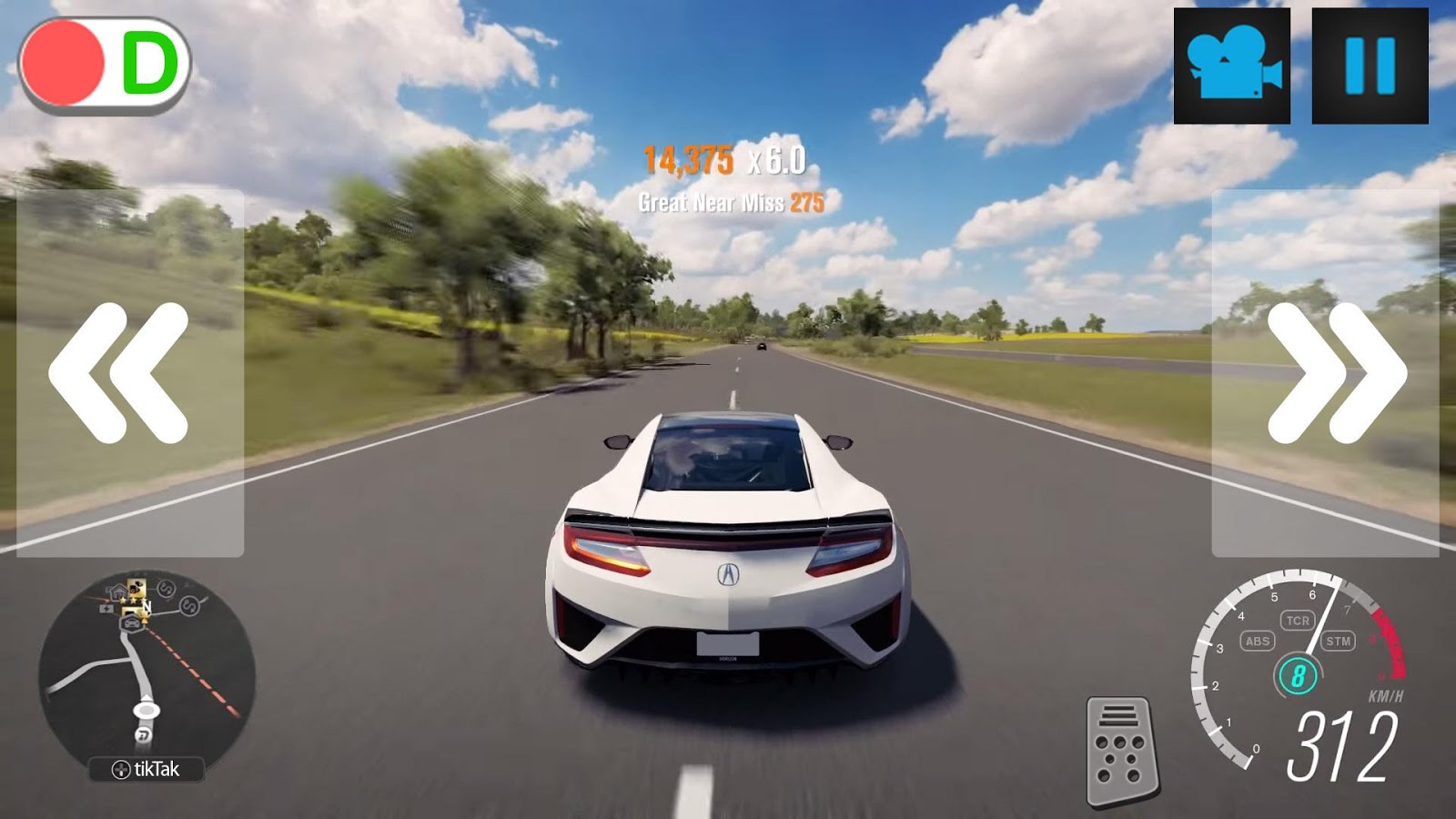 City Driver Acura Nsx Simulator截图1