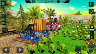 Farm Sim Drive 2018: Modern Real Farming Tractor截图3