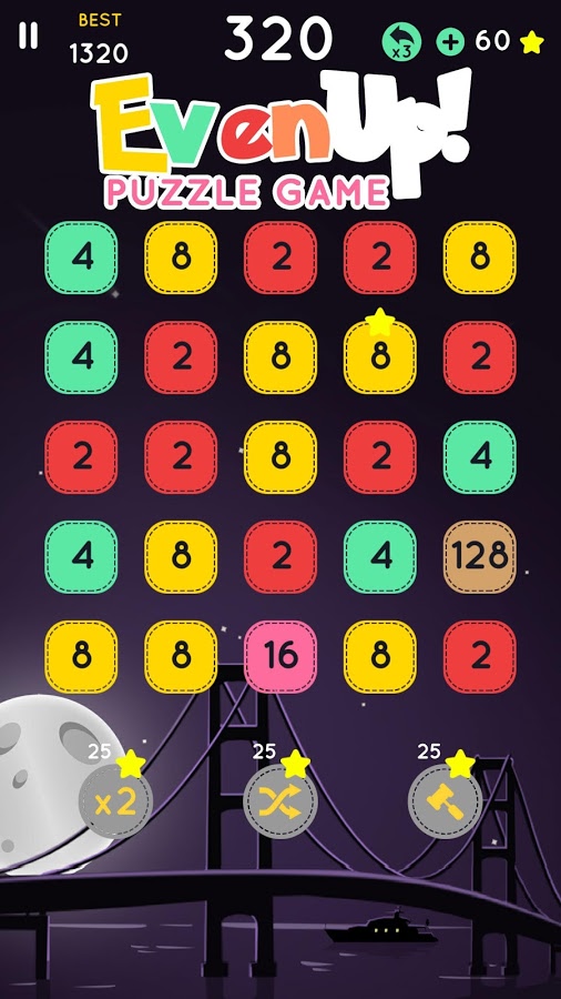 Evenup - Connect The Squares Maths Puzzle Game截图4