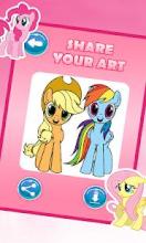 coloring my little pony mlp rainbow截图1