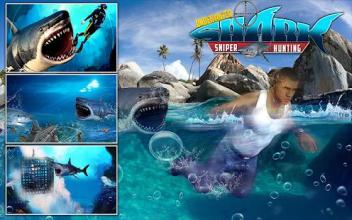 Underwater Shark Hunting Games for Free 2018截图1