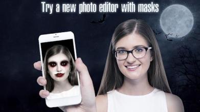 Vampire mask photo editor截图1