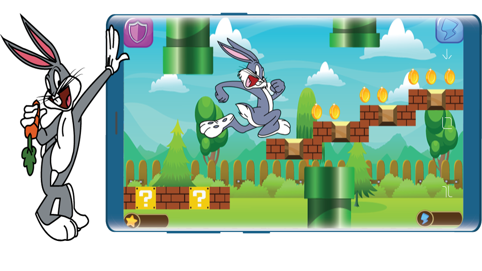 bugs bunny adventur run截图2