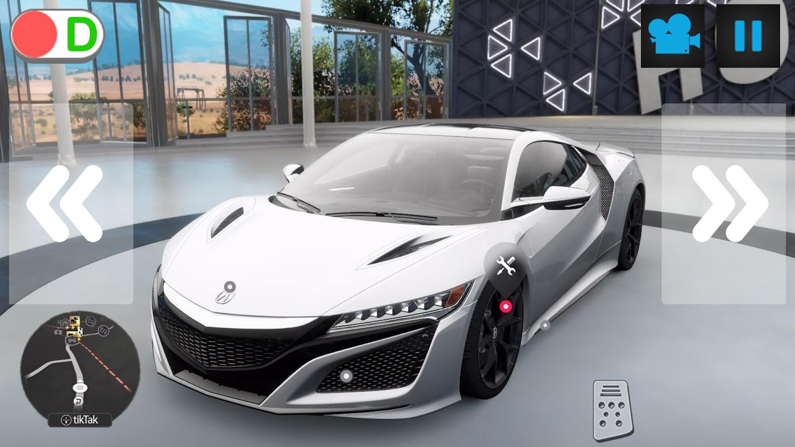 City Driver Acura Nsx Simulator截图3