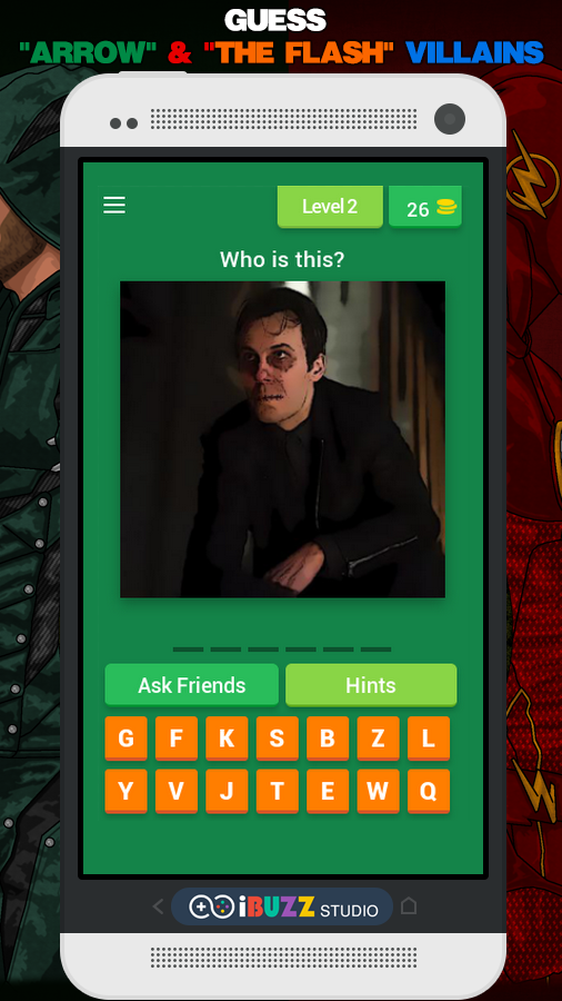 Guess Arrow & The Flash Villains Quiz截图2