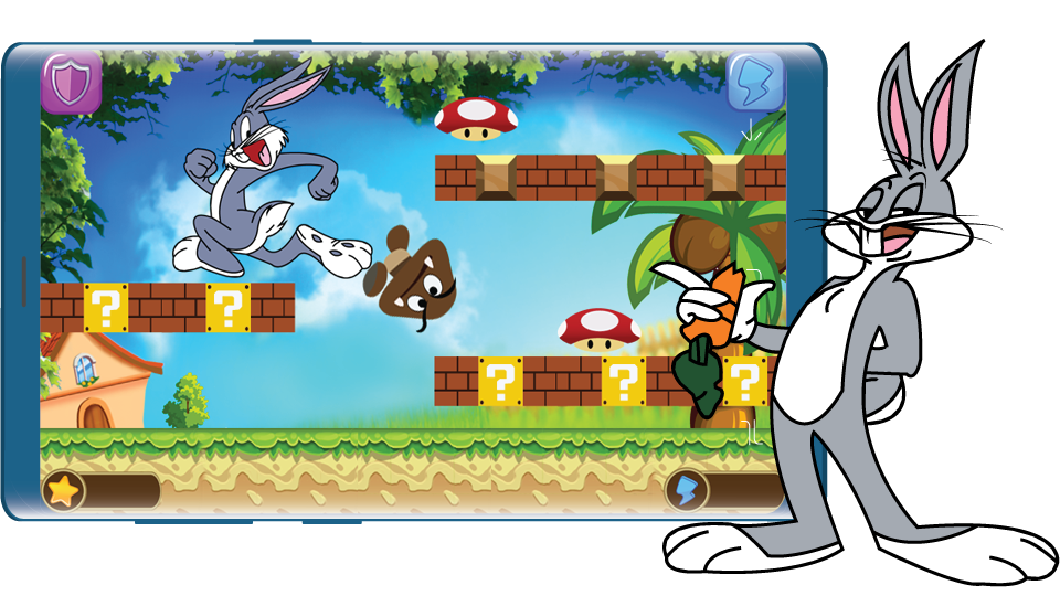 bugs bunny adventur run截图3