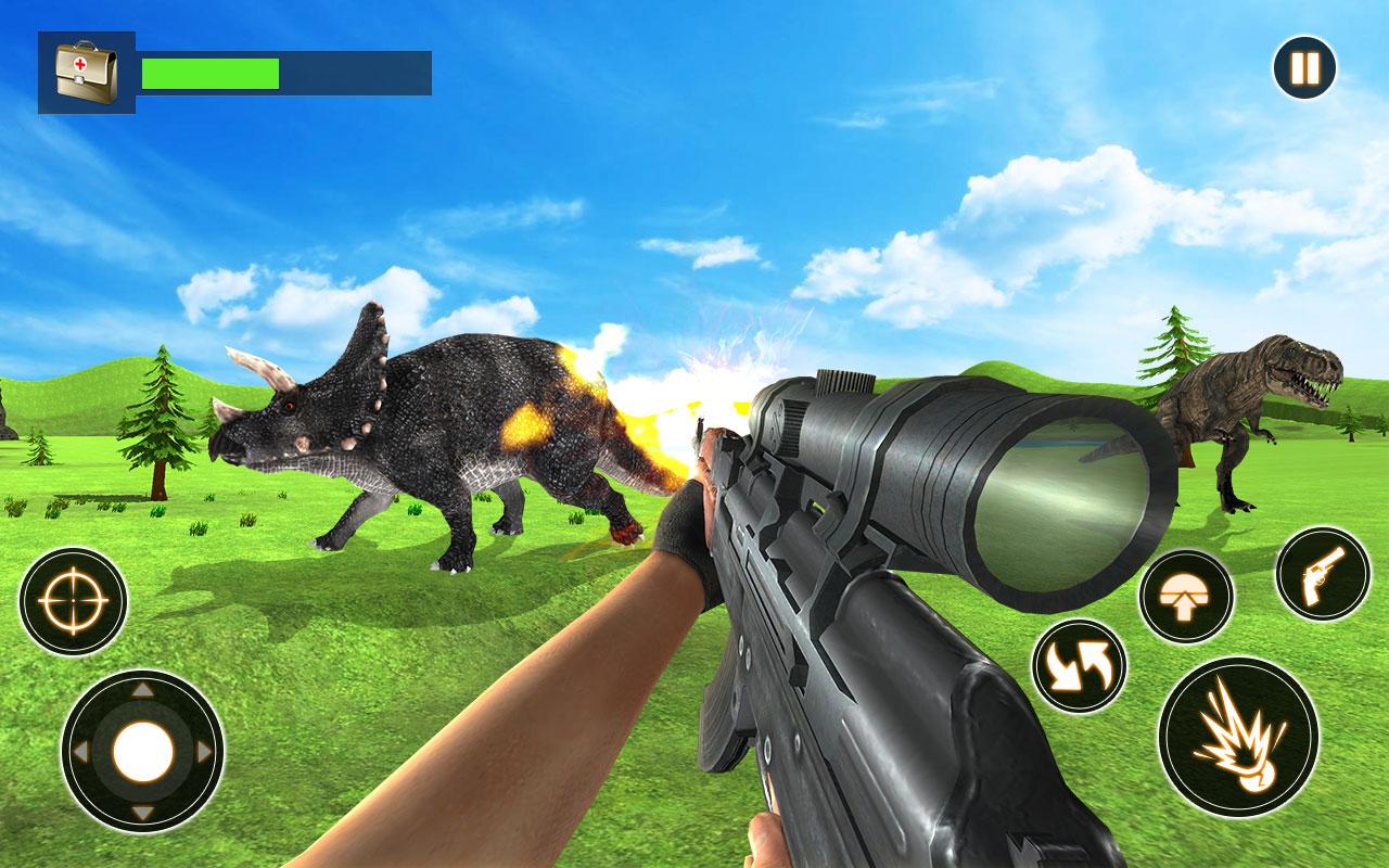 Dinosaurs Hunter Sniper Safari Hunting Free截图4